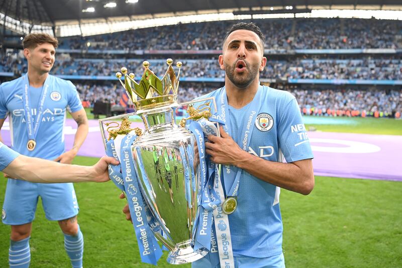 Riyad Mahrez, £120,000 a week. Getty