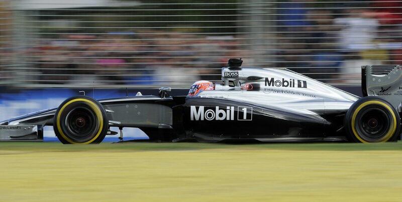 McLaren-Mercedes rookie Kevin Magnussen finished second after Daniel Ricciardo's disqualification at the Australian Grand Prix. Andrew Brownbill / AP