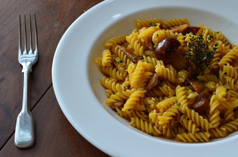 Fusilli with Porcini Mushroom at Villa Toscana. Courtesy Villa Toscana