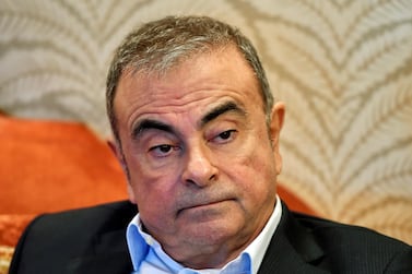 Lebanese-French businessman Carlos Ghosn speaks during an interview in Beirut, Lebanon. EPA