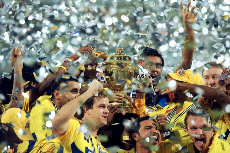 Chennai Super Kings, pictured, and Rajasthan Royals, have been suspended from the IPL. AFP