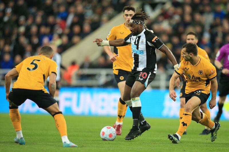 Allan Saint-Maximin – 6. Repeatedly the outlet for Newcastle, Saint-Maximin caused havoc with runs into the final third. Had one effort on goal inside 65 minutes, but it was poorly executed. AFP