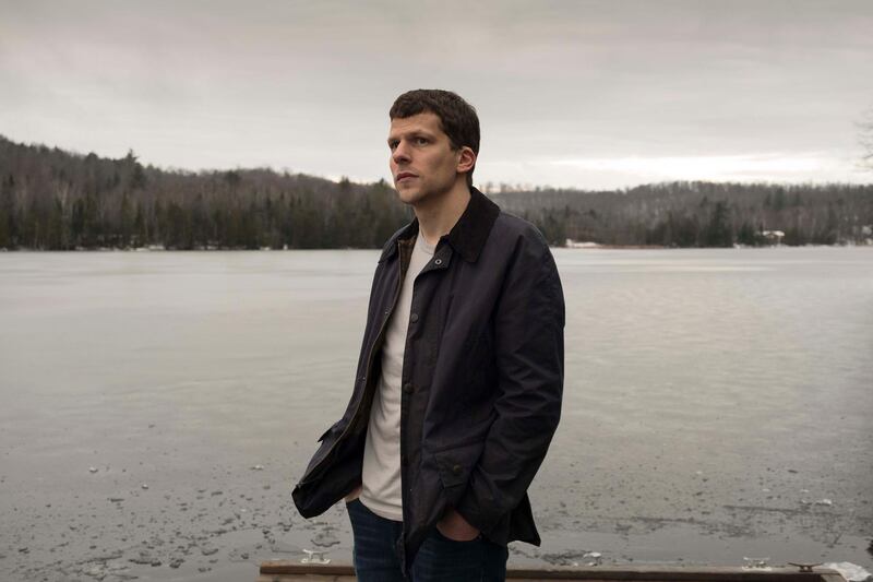 Jesse Eisenberg in The Hummingbird Project. Courtesy Front Row Filmed Entertainment