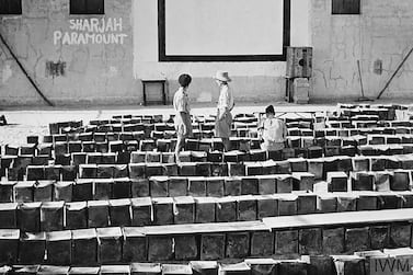 Sharjah Paramount, an open-air cinema at an RAF station in the emirate. Imperial War Museums