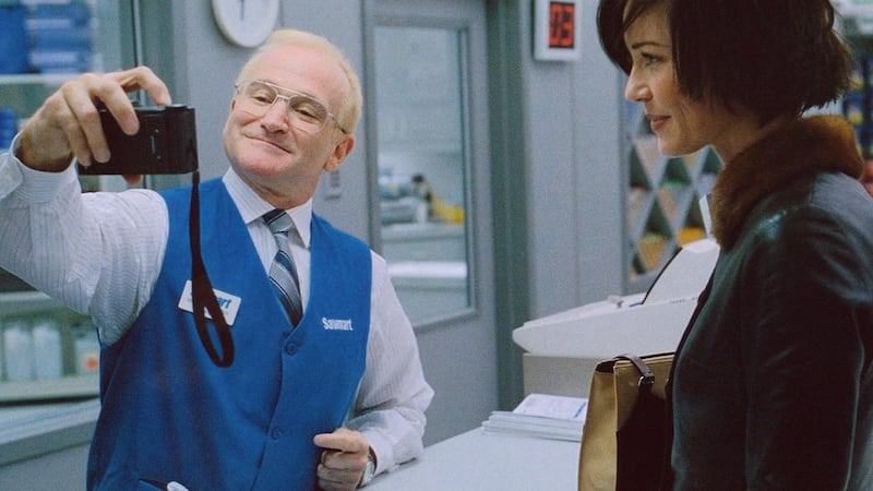 'One Hour Photo' (2002) is a psychological thriller starring Robin Williams. The role earned him a Saturn Award for Best Actor. Photo: Fox Searchlight Pictures