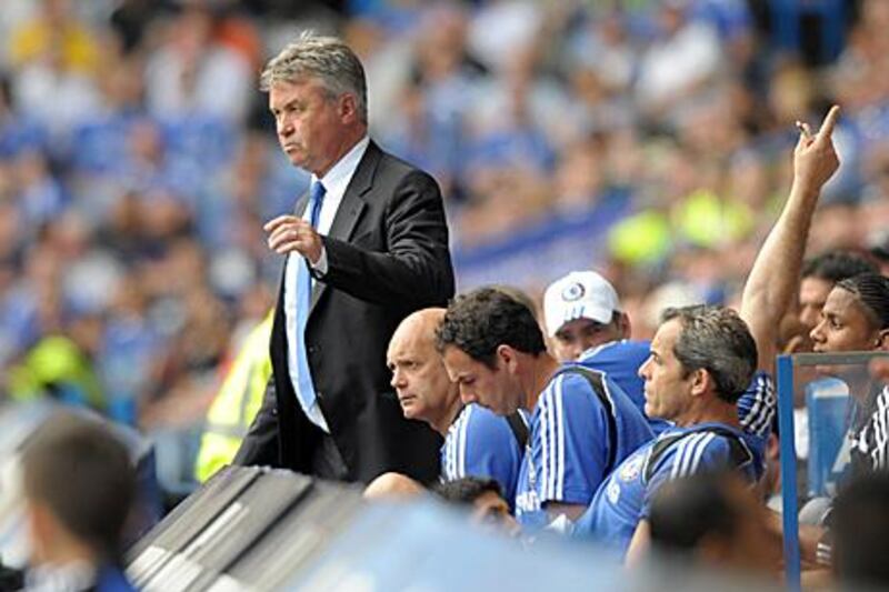 Guus Hiddink spent four months as Chelsea's caretaker manager in 2009, winning the FA Cup with the London club.