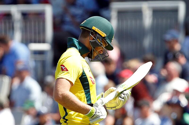 Cricket - England v Australia - Fifth One Day International - Emirates Old Trafford, Manchester, Britain - June 24, 2018   Australia's Tim Paine looks dejected after his dismissal   Action Images via Reuters/Craig Brough