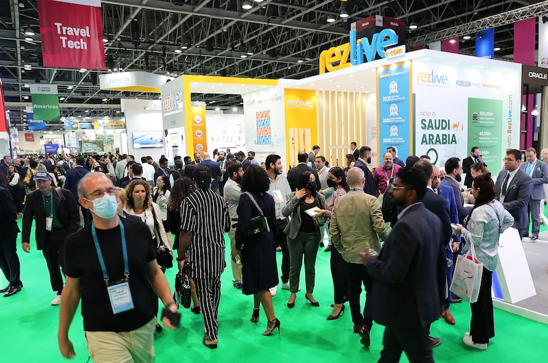 A total of 112 countries looking to revive their tourism numbers will be featured on the exhibition's show floor, from Japan to Jamaica and South Africa to Italy. Pawan Singh / The National