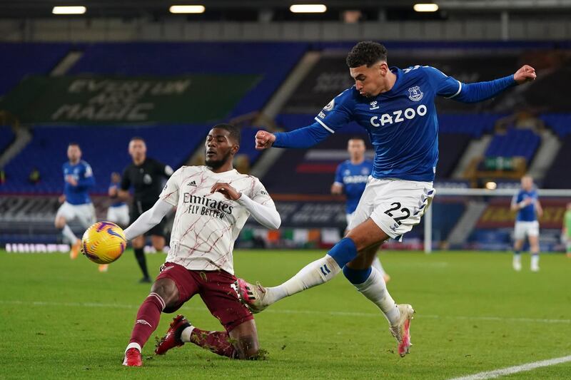 Ben Godfrey, 7 - Playing at left back, the former Norwich man always had the better of opposite number Pepe, while a bursting run in the second half almost presented Calvert-Lewin with a decent chance. EPA