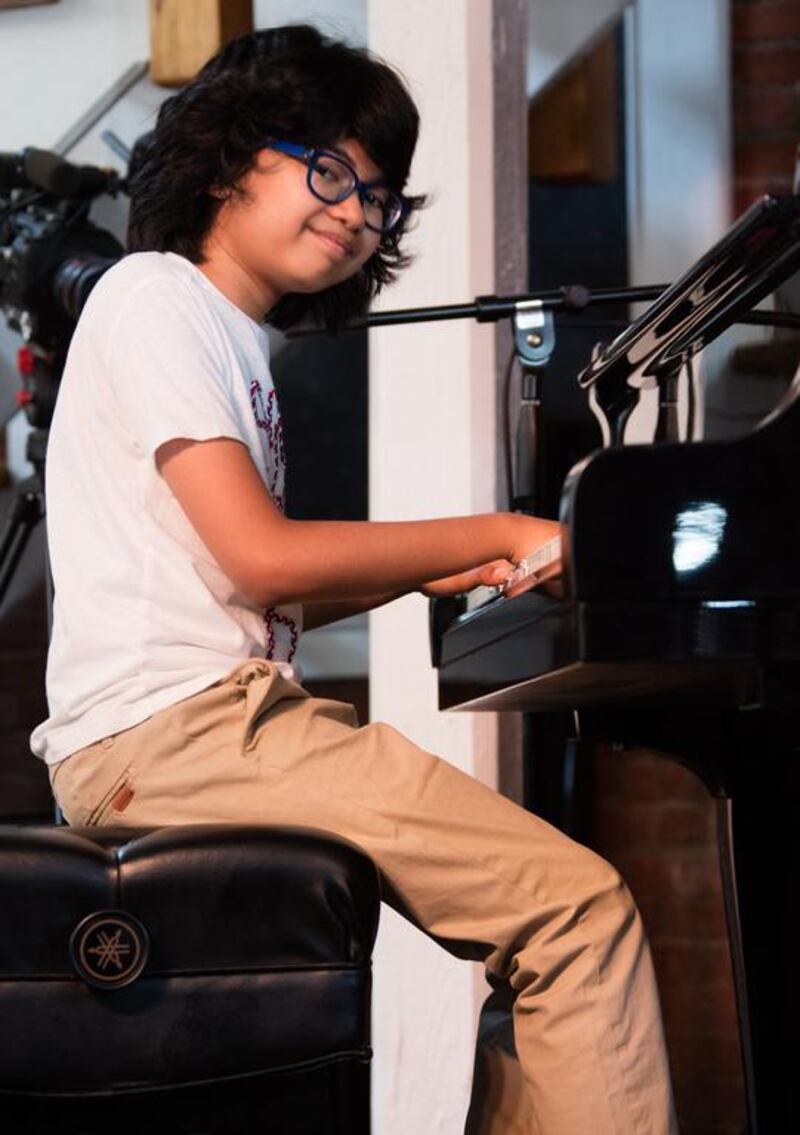 Joey Alexander performs at the Newport Jazz Festival in August last year. Getty Images