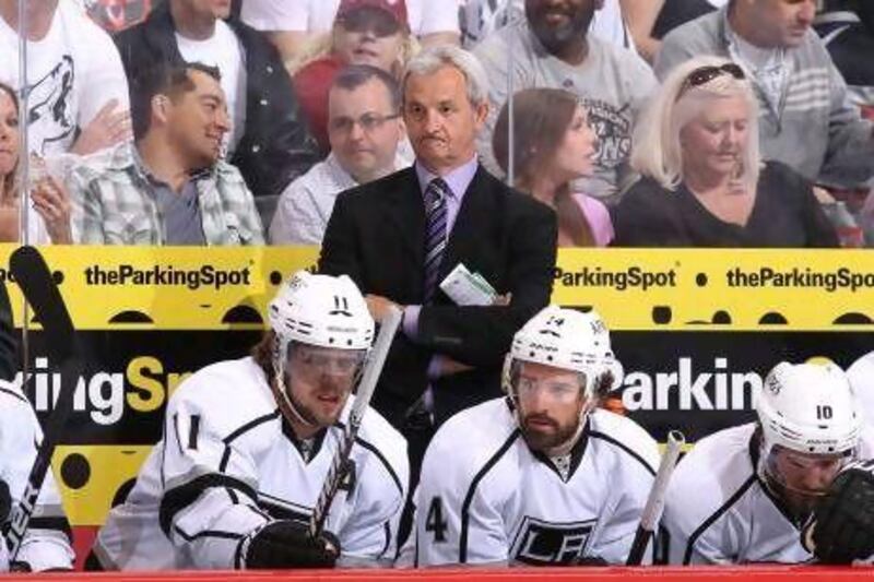 Darryl Sutter is playing down talk that his Los Angeles Kings side are destined for success.