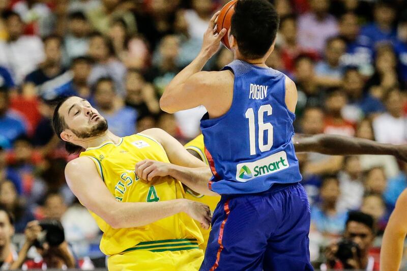 Australia won the match 89-53. Mark R. Cristino / EPA