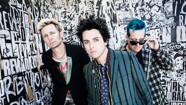 US punk rock group Green Day are coming to Dubai for the first time. Photo: Frank Maddocks
