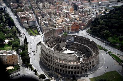 Rome looks to celebrate its rich history and embrace the future at Expo 2030. AFP

