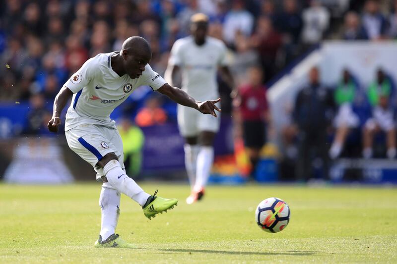 Centre midfield: N’Golo Kante (Chelsea) – Now has as many goals against Leicester as he managed for them. Kante starred and scored on his homecoming. Mike Egerton / PA