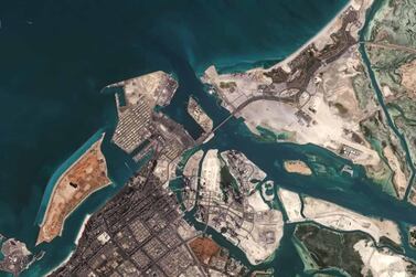 Part of Abu Dhabi captured on May 29, 2020, by the Copernicus Sentinel-2 satellites. Courtesy: ESA