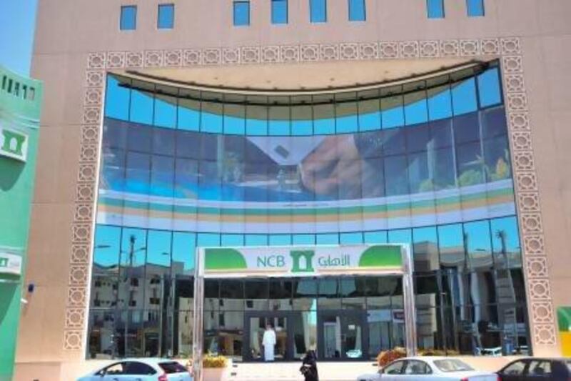 NCB is one of nine Saudi banks that claim they are owed billions of riyals because of the default of Al Gosaibi-related companies. Michael Bou-Nacklie for The National