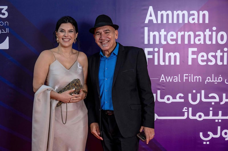 Haouala and Masharawi at the AIFF in Amman