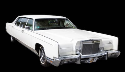 Elvis Presley's 1973 Lincoln Continental Limo is going under the hammer in an Los Angeles auction. Photo: GWS Auctions