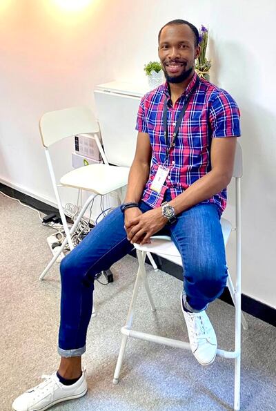 John Henry Ugbewanko, 31, from Nigeria, has a degree in electrical engineering from the UK, but is currently working as a real estate agent in Dubai.