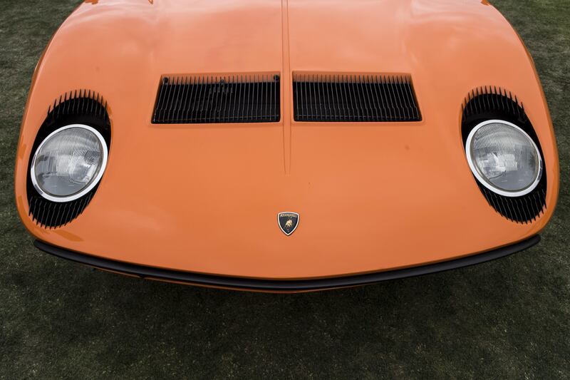 A 1960 Lamborghini Miura P400 S Bertone Coupé. David Paul Morris/Bloomberg