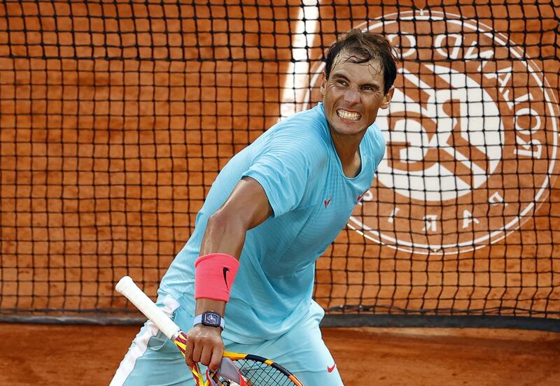 Rafael Nadal made another French Open final. EPA