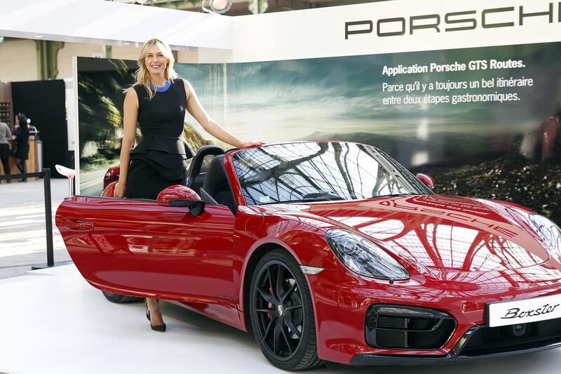 Maria Sharapova was chosen as the brand ambassador of Porsche to get more women interested in the car. Thierry Chesnot / Getty Images