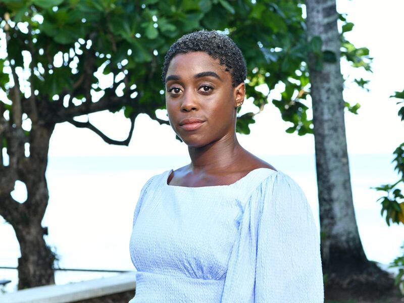 MONTEGO BAY, JAMAICA - APRIL 25:  Cast member Lashana Lynch attends the "Bond 25" film launch at Ian Fleming's home "GoldenEye" on April 25, 2019 in Montego Bay, Jamaica.  (Photo by Slaven Vlasic/Getty Images for Metro Goldwyn Mayer Pictures)