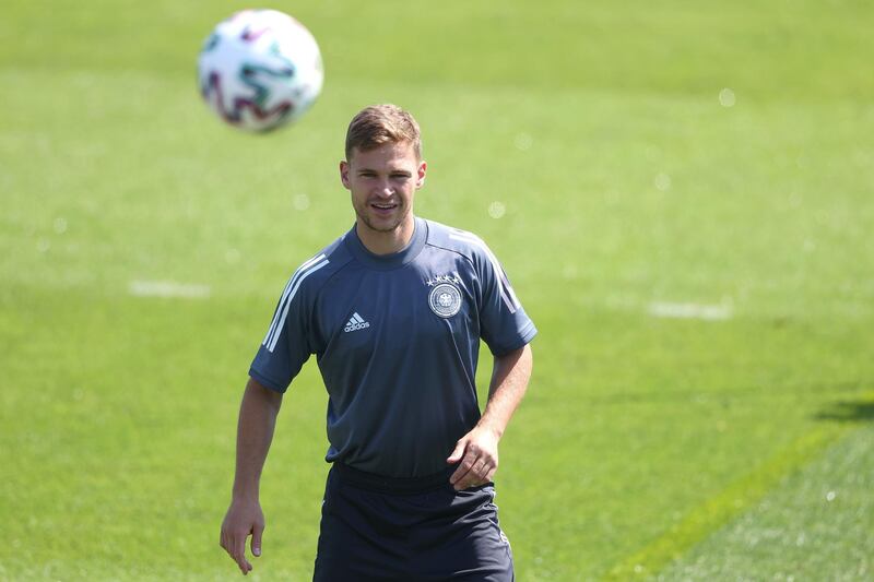 Joshua Kimmich of Germany at training. Getty