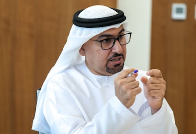 Abdulla Al Muaini, executive director of the central testing laboratory at Abu Dhabi Quality and Conformity Council. Victor Besa / The National