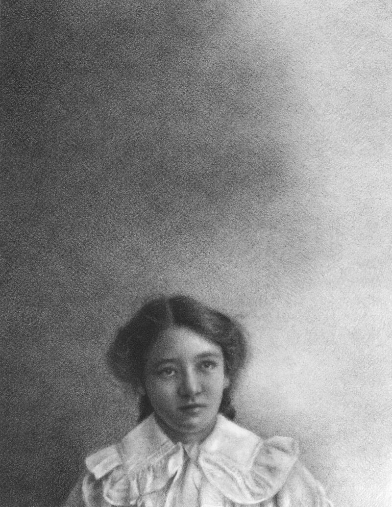 BACKGROUND Miss Hatfield, 1909 (2021) - by Jo Dumpleton.