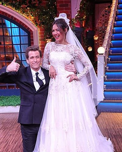 Edward Sonnenblick on the Indian comedy series 'The Kapil Sharma Show'. Photo: Supplied