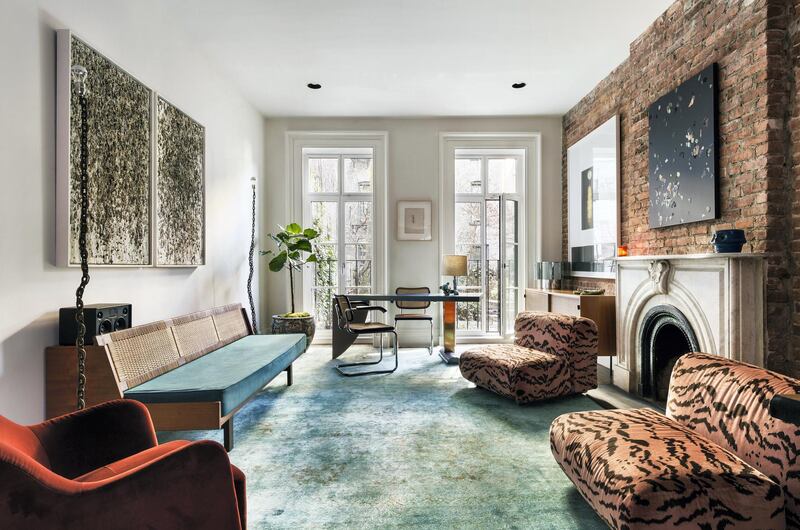 The study at 123 East 10th Street. Photo: Nina Poon / Sotheby's International Realty 
