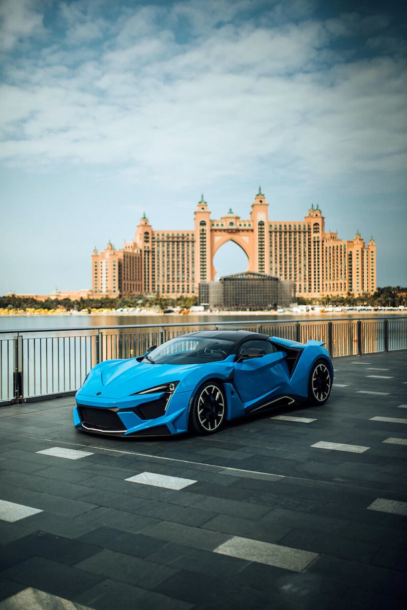 The Fenyr SuperSport is taking a tour of Dubai. Courtesy SamarthShirke