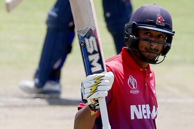 Nepal star Paras Khadka, who has signed up to play in the Abu Dhabi T10 next month. Getty