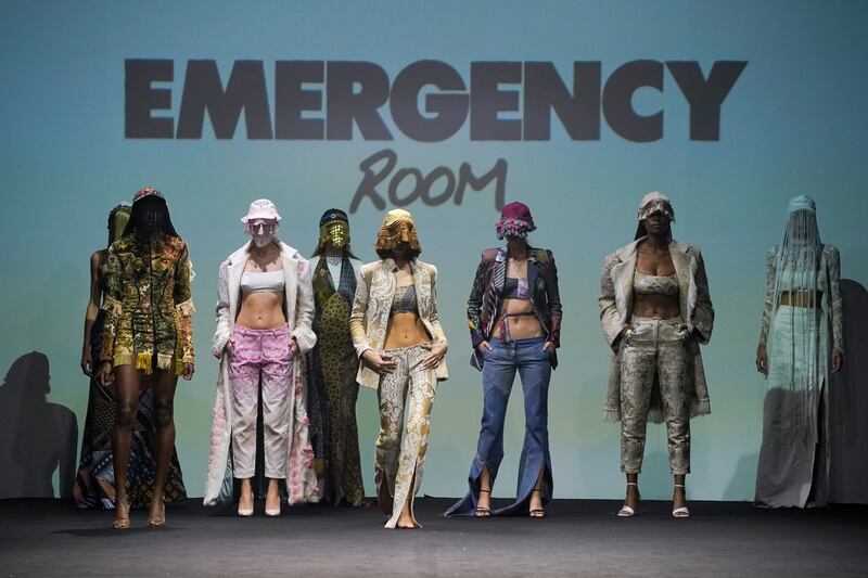 The Emergency Room show finale at Arab Fashion Week. All photos: AFW