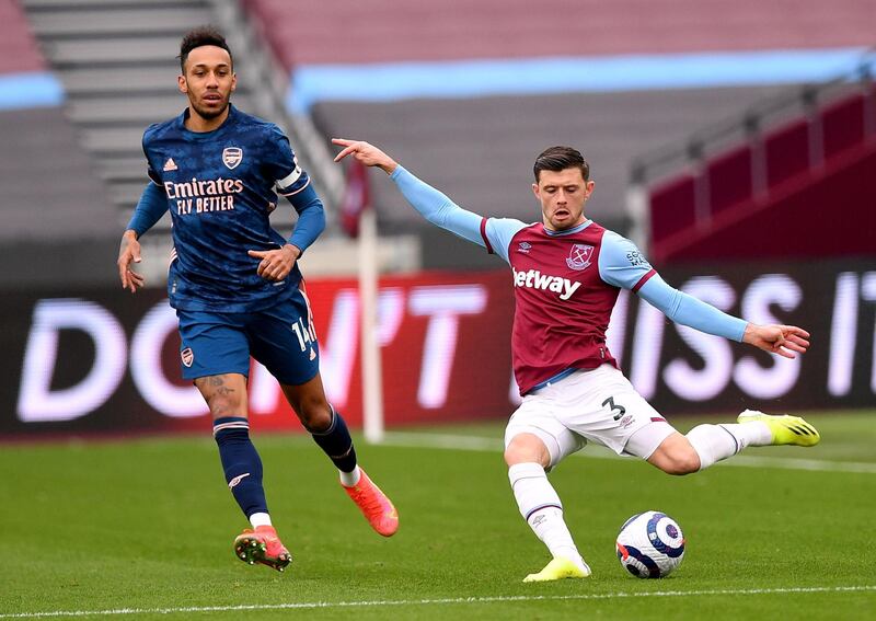 =6) Aaron Cresswell (West Ham United) seven assists in 29 appearances. PA
