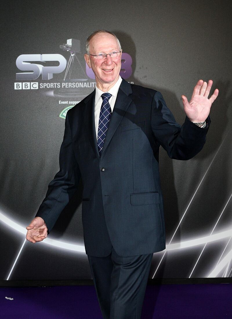 Jack Charlton arrives for the BBC Sports Personality Of The Year 2008. PA