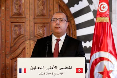 Tunisian Prime Minister Hichem Mechichi had received two doses of Covid-19 vaccine. Reuters