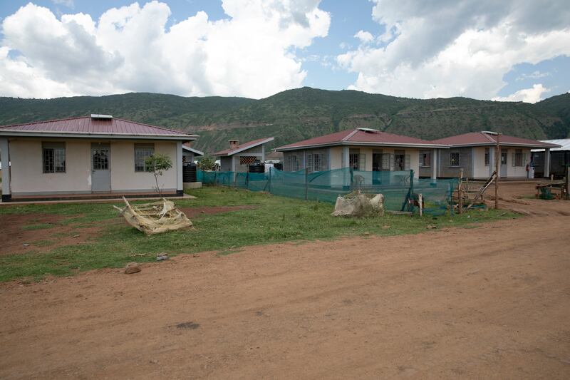 Resettlement homes near Kingfisher. Janelle Meager / The National