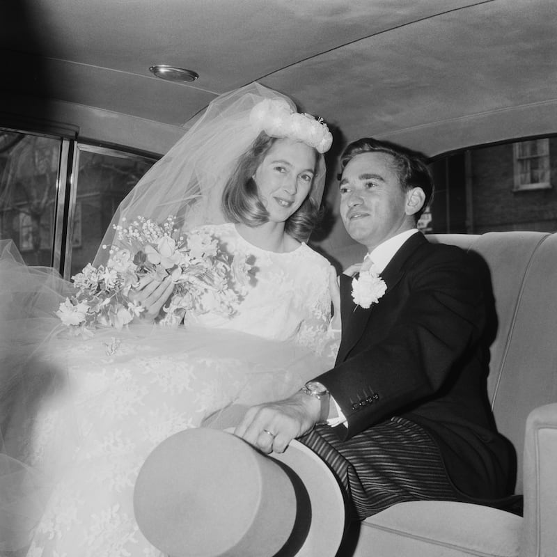 Jane Goodall married wildlife photographer Hugo Arndt Rodolf, Baron van Lawick, in London on March 28, 1964. Getty Images
