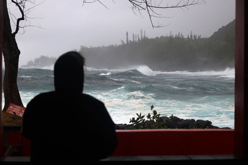 The island town prepares for Cyclone Batsirai AFP