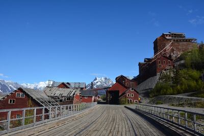 The Kennecott Mine in Alaska. 