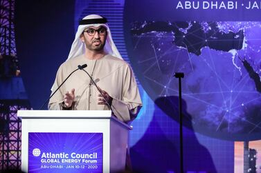 Dr Sultan Al Jaber, UAE Minister of State and chief executive of Abu Dhabi National Oil Company. Victor Besa / The National.