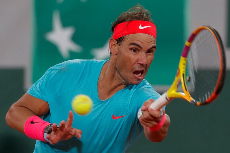 Spain's Rafael Nadal won the French Open title without dropping a set. AP