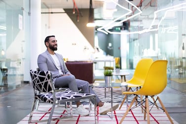 Shahzad Bhatti, the entrepreneur behind The Co- Dubai and Share This Space, once set up a a real estate agency in Dubai while he was still studying at university. Reem Mohammed/The National