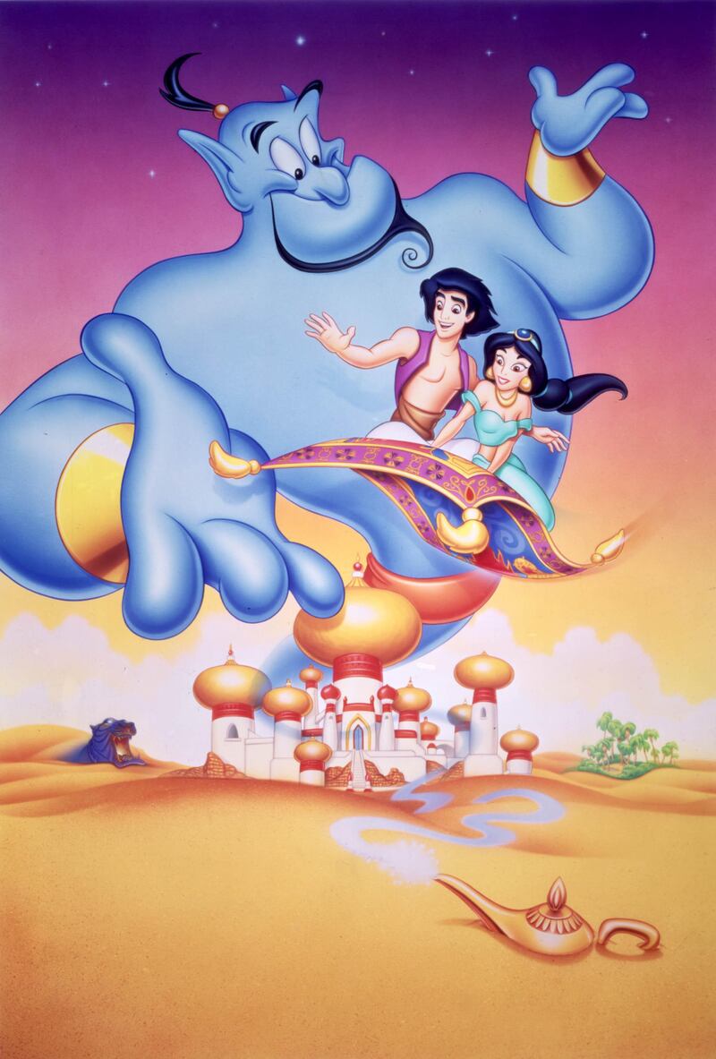 “Walt Disney's "Aladdin" is not an entertaining Arabian Nights fantasy as film critics would have us believe but rather a painful reminder to three million Americans of Arab heritage, as well as 300 million Arabs and others, that the abhorrent Arab stereotype is as ubiquitous as Aladdin's lamp", according to Shaheen. Disney/REX