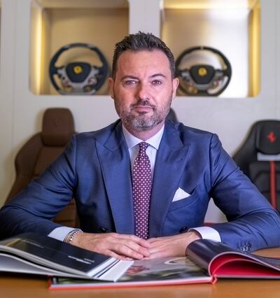 Giorgio Turri, general manager of Ferrari Middle East. Photo: Ferrari