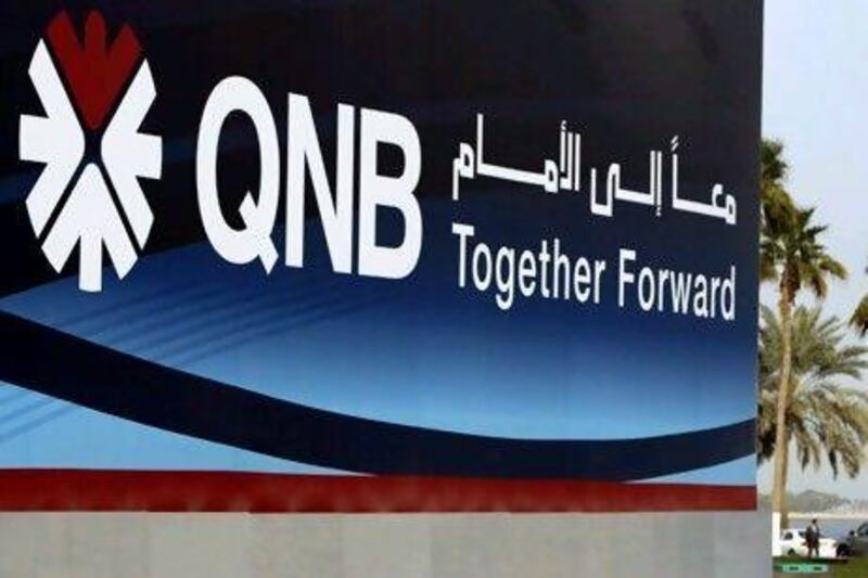 Profits at Qatar National Bank rose by 31 per cent.