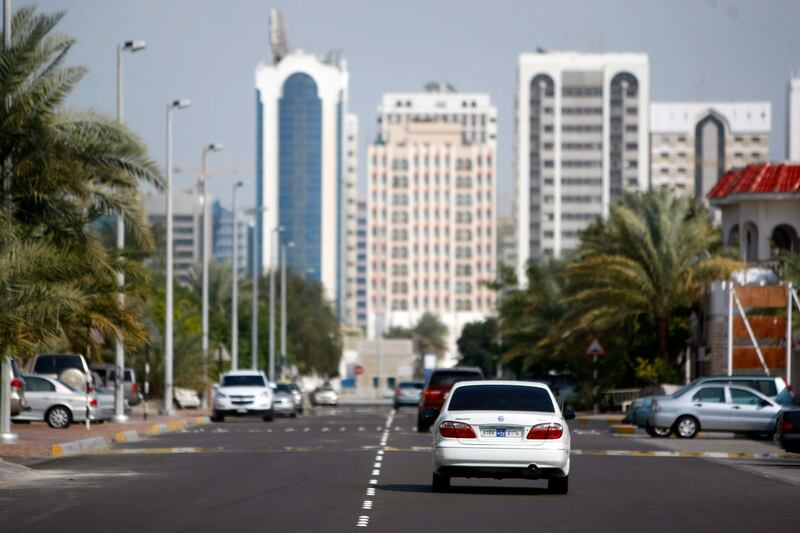 The Al Zaab neighborhood in Abu Dhabi. Sammy Dallal / The National
